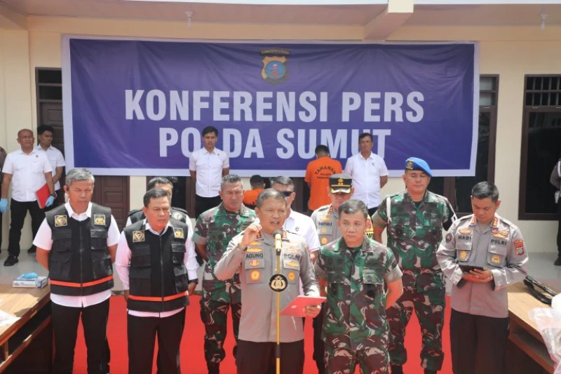 Polda Sumut Gunakan Metode SCI, Ungkap  Pelaku Pembakaran Rumah Wartawan" - DigitalMediaPublic