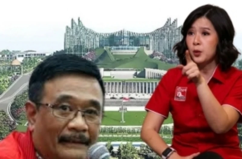 Djarot PDIP Singgung IKN, Stafsus Presiden Grace Natalie :  Datang saja Langsung ke IKN - DigitalMediaPublic