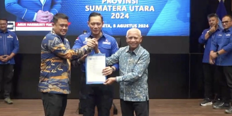 Demokrat Resmi Dukung Bobby Nasution-Surya di Pilgub Sumut 2024 - DigitalMediaPublic