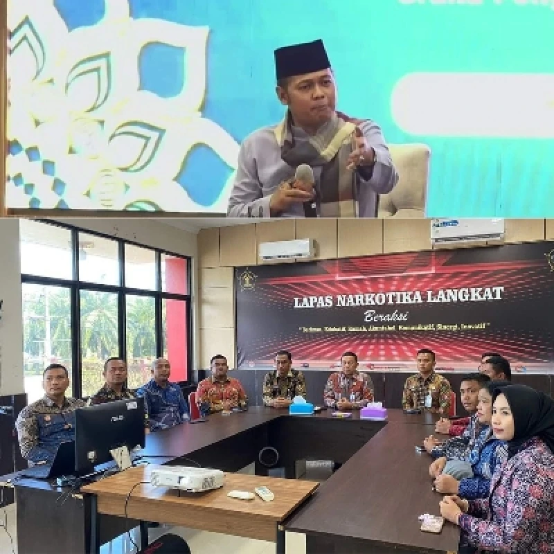 Ceramah Keagamaan Maulid Nabi Muhammad SAW 1446H, Lapas Narkotika Langkat Ikuti Bersama Kemenkumham - DigitalMediaPublic